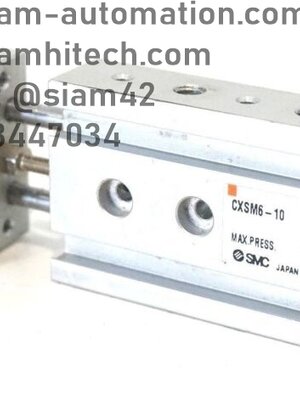 กระบอกลมสองเเกน SMC รุ่น CXSM6-10 ( NEW )