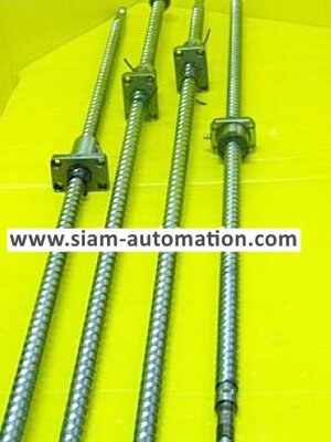 บอลสกรู ยาว130cm เส้นผ่านศูนย์กลางของแกน20mm ระยะหว่างเกลียว8mm (มือสอง)