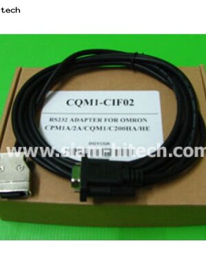 สายโหลด รุ่น CQM1-CIF02 PLC OMRON สายแบบRS232 (ใหม่)