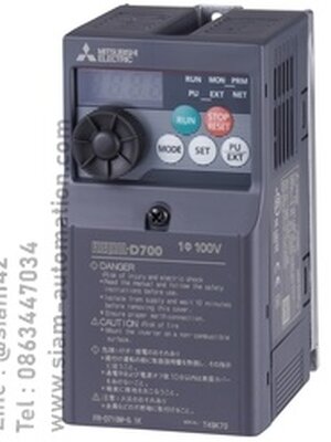 Mitsubishi Inverter รุ่น FR-D720-0.4K (มือสอง) AC200-240V 3เฟส