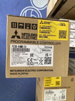 MITSUBISHI PLC FX3U-64MR/ES-A new&used