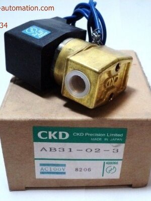 โซลินอยด์วาล์ว CKD AB31-01-4 220V (NEW)