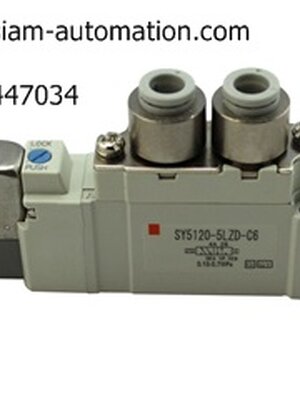 Solenoid Valve SMC SYJ5120-4LZ-M5