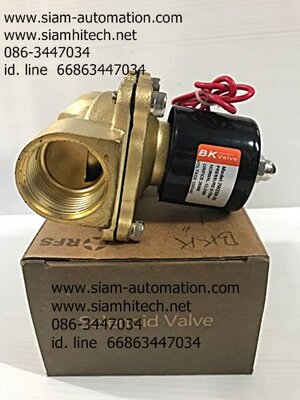 2W250-25 220v โซลินอยด์วาล์ว BKvalve (new)