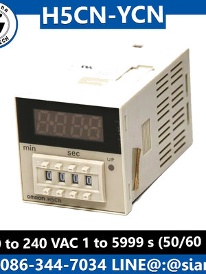 Timer OMRON H5CN-YCN NEW / 99m 59s / 12-48 V DC