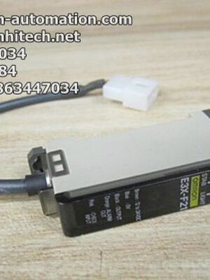 Photoelectric Sensor ยี่ห้อ Omron รุ่น E3X-F21 (มือสอง)