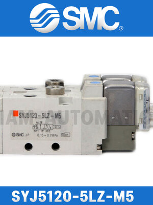 Solenoid Valve SMC SYJ5120-5LZ-M5 (ของแท้)