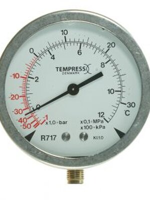 Tempress Pressure gauge