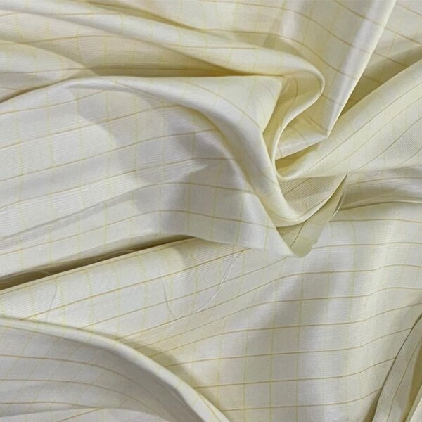 Silk Houndstooth, Cream