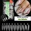 เล็บปลอม เล็บเกาหลี iBeautyLead ทรง Stiletto แบบยาว 500ชิ้น