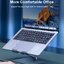Hagibis ips01 แท็บเล็ตขาตั้งขาตั้ง iPad แบบปรับความสูงอลูมิเนียมสำหรับ iPad Pro 9.7, 10.5, 12.9 Air Mini Kindle สวิทช์