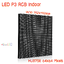 LED P3 RGB โมดูลสีเต็มจอแสดงผล LED 64x64 Pixel จอแสดงผล P3 แผ่นขนาด 192x192mm
