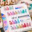 MIlan เซตสีเจลทาเล็บประกายเพชร 24สี 15ML เจลทาเล็บกลิตเตอร์ เงาวาว หรูหรา