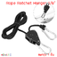 (1 ชิ้น) รอกแขวนไฟปรับระดับอย่างดี ตะขอโลหะแข็งแรง รับน้ำหนักสูงสุด 68 KG. Rope Ratchet Hanger