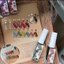 สีน้ำเพ้นท์เล็บ สีอิ้งค์ทำลายหินอ่อน ทำลายฟุ้ง Mable Ink12สี/เซต ขนาด6ml