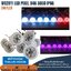 LED D46 3W RGB 12V IP67 ไฟท้ายตู้ทึบเปลี่ยนสีได้ กระพริบได้ กันน้ำ ไฟรถฉุกเฉิน ไฟท้ายรถบรรทุก ราคา/หลอด