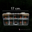 กล่องเก็บอุปกรณ์ 10ช่อง (สีใส)