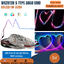 ไฟเส้น แถบริบบิ้นไฟ ไฟกระพริบ 5V WS2812B S-type 5050 SMD 60LED/1 เมตร LED Pixel Strip Light Ribbon RGB ยาว 5 เมตร