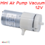 Pump Vacuum ปั๊มสูญญากาศ จิ๋ว 12V DC แต่แรงเวอร์ แวคคั่ม ปั๊มสุญญากาศ