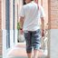 กางเกงขาสามส่วนCOTTON รหัส SS 311 RB สีเทา