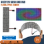 Flexible Pixel Screen ป้ายไฟ ไฟกระพริบ LED Matrix WS2812B RGB Full-Color SMD5050 DC5V 16x16 , 32x8 ไฟพิกเซล