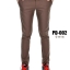 กางเกงขายาว รุ่น PD-002 (สีน้ำตาล)