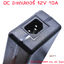 อะแดปเตอร์ Adapter 12V 10A 10000mA DC 5.5 x 2.1MM แถมสายไฟ AC ปลั๊กบ้านในชุด
