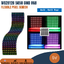 Flexible Pixel Screen ป้ายไฟ ไฟกระพริบ LED Matrix WS2812B RGB Full-Color SMD5050 DC5V 16x16 , 32x8 ไฟพิกเซล
