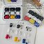 สีเจลเพ้นท์ สีเจลทำออมเบรย์ สีเจลไล่สี ใช้ทาได้ โทนแม่สี แบบตลับ 9สี/เซต