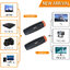 ออกใบกำกับภาษีได้ VRRiiS WL093 Set ตัวส่ง ตัวรับ อะแดปเตอร์รับส่งสัญญาณวิดีโอ HDMI ไร้สาย ขนาดเล็ก พกพาสะดวก