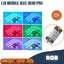 ไฟโมดูล 5050 RGB IP65 12V กันน้ำ ไฟป้ายโฆษณา ไฟอักษร LED Module ขายเป็นแผง20ตัว