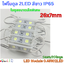หลอดไฟ 2LED Module 0.48W 12V โมดูล สีขาว LED 2835 กันน้ำ IP65 ไฟป้ายโฆษณา ไฟอักษร โมดูลขนาดเล็ก [แผง 20ตัว/เซท]