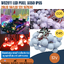 12V WS2811 Pixel 1W LED D26 / D45 5050 RGB IP65 โมดูลพิกเซล ไฟแต่งสวนสนุก โคมไฟกระพริบ ไฟปิงปอง แต่งรถ ไฟประดับ 20ดวง