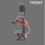Printer 3d เครื่องพิมพ์ 3มิติ ปริ้น3D ผลิตในประเทศไทย มานะ 1 V2 ประกอบสำเร็จ โครงสร้างโหละ ขนาด 120x120x160mm ฐานความร้อน หัวฉีดตรง