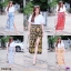 เซต #สาวอวบ เสื้อคร็อป+กางเกงกระโปรง Versace TW5739