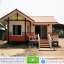 3-002 บ้านน็อคดาวน์ - ทรงจั่ว