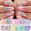 กลิตเตอร์แต่งเล็บ กลิตเตอร์รูปหัวใจ 12สี