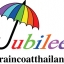 เสื้อกันฝนผู้ใหญ่ผ้าลามิเนตอย่างดี แบบชุดเสื้อและกางเกง สีเขียวสะท้อนแสง