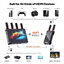 ออกใบกำกับภาษีได้ VRRiiS WL083 Pro Set ตัวส่ง ตัวรับ อะแดปเตอร์รับส่งสัญญาณวิดีโอ HDMI ไร้สาย ระยะไกล สูงสุด400ม. ตัวรับมีจอLCD เพิ่มตัวรับได้สูงสุด 5จุด เพิ่มแบตได้