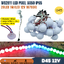 12V WS2811 Pixel 1W LED D26 / D45 5050 RGB IP65 โมดูลพิกเซล ไฟแต่งสวนสนุก โคมไฟกระพริบ ไฟปิงปอง แต่งรถ ไฟประดับ 20ดวง