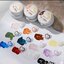 12สี/เซต สีเจลเพ้นท์นูน เจล3D เจลเนื้อพลาสติก แบรนด์QINGYOU