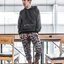 กางเกง Jogger ขาจั๊ม สามส่วน ผ้าวอร์ม WT381 TAX Panther W เสือดำ SUMMER SALE