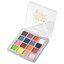 ผงขัดเล็บ อายแชโดว์ขัดเล็บ ผงไล่สีเล็บแบบตลับ ผงขัดเล็บอัดแข็ง 16สี/เซต