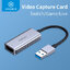UHC05 Hagibis Video Capture Card USB 3.0 4K HDMI วิดีโอเกม Grabber บันทึกสำหรับ PS4กล้องวิดีโอสวิทช์ Live ออกอากาศกล้อง