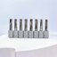 สีเจลกากเพชร เจลกลิตเตอร์ YuuJa 8สี/เซต ขนาด12ml พร้อมชาร์ตสี!!