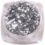กลิตเตอร์ติดเล็บ ตกแต่งเล็บ กากเพชรแบบบาง ทรงข้าวหลามตัด สีเงิน,สีรุ้งAB