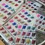 สีเจลเเคทอายเเฟลช สีเจลลูกเเก้วเซรามิก แบรนด์JIWA 12สี แถมชาร์ตสี
