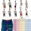 กางเกงสามส่วน รุ่น303 (สีเขียวทับทิม)