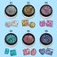 สีเจลกากเพชร เจลกลิตเตอร์ เจลญี่ปุ่น สีกาแล็กซี่ แบรนด์ UOMI ขนาด5ml