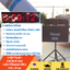 ขนาด 32x128cm นาฬิกาจับเวลา 2 หน้า งานวิ่งมาราธอน งานกีฬา นาฬิกาดิจิตอลขนาดใหญ่ ป้ายไฟวิ่ง LED งานอีเว้นท์ สั่งงานผ่านมือถือ